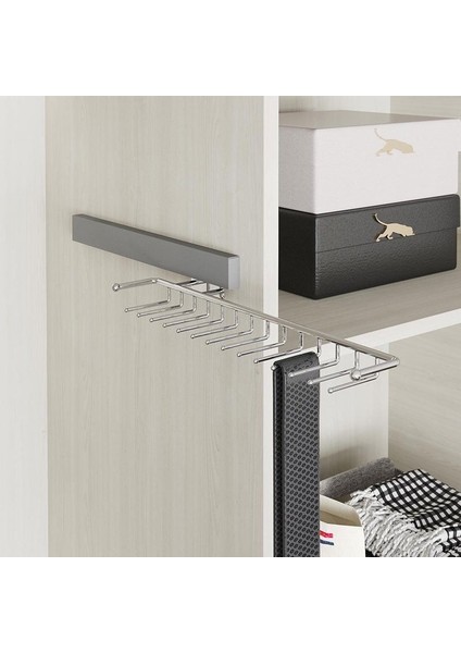 S-6056-A Raylı Kravatlık Metal Sağ