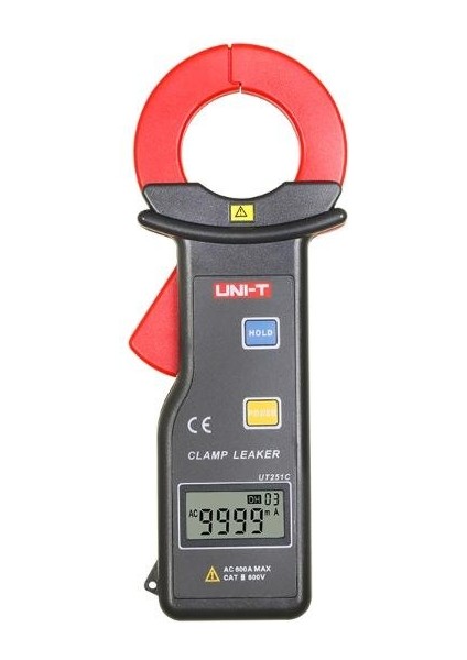 Ut 251C Yüksek Hassasiyetli Kaçak Akım Ölçer Pensampermetre