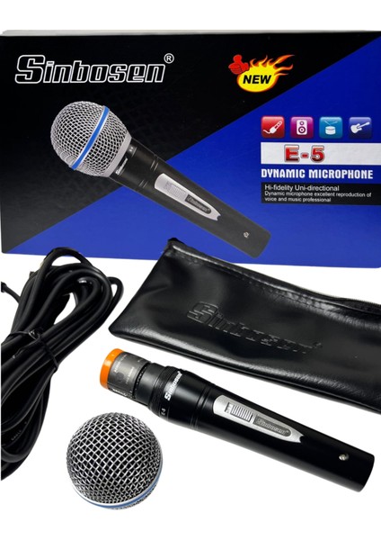 E-5 Professional Vocal El Mikrofonu