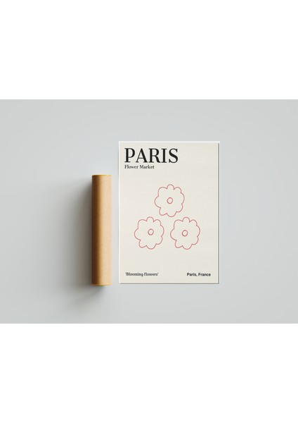 Paris Modern Dekor Poster 30X42 cm Çerçevesiz