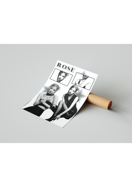 Blackpink Rose K-Pop Duvar Poster 30X42 cm Çerçevesiz fiyatları