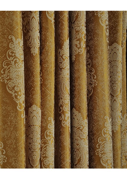 Yeni Sezon Oturma Odası Salon Fon Perde Büzgülü Ekstrafor Dikim Pierre Carden Series Desing England fiyatları