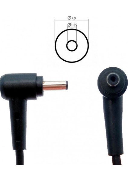 X509, X509F, X509FA Orijinal Adaptör Şarj Aleti 19V 3.42A 65W 4.0 1.35MM