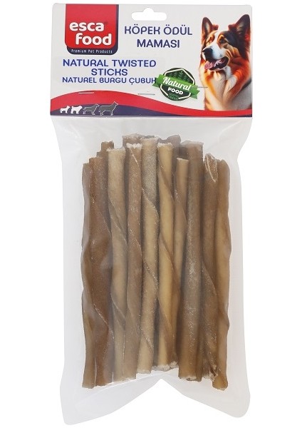 Naturel Burgu Kemik 12 cm - 20' Li 100 gr