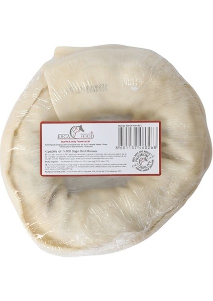 Simit Kemik - Beyaz 18 cm 300 gr