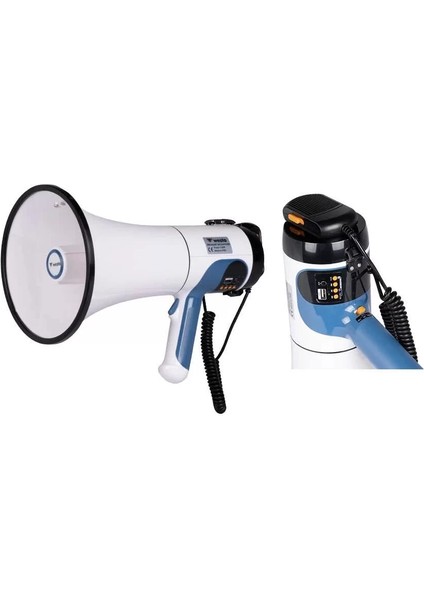 WM-90UBT 100 Watt Usb'li Şarjlı Megafon