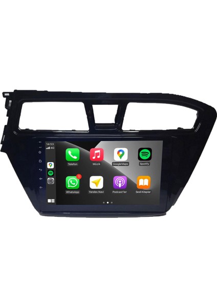 Hyundai I20 Android Carplay Multimedya 2015-2017 4gb Ram + 64GB Hafıza + 8 Çekirdek fiyatları