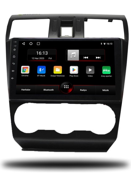 Subaru Forester Android Carplay Multimedya 2013-2015 4lü Tek 4gb Ram + 64GB Hafıza + 8 Çekirdek