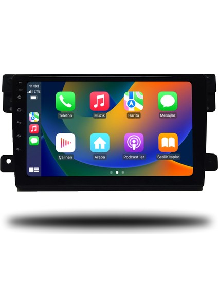 Suzuki Vitara Android Carplay Multimedya 2007-2011 4gb Ram + 64GB Hafıza + 8 Çekirdek fiyatları