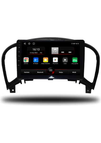 Nissan Juke Android Carplay Multimedya 2011-2018 4gb Ram + 64GB Hafıza + 8 Çekirdek