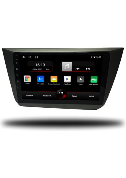 Seat Altea Android Carplay Multimedya 2004-2015 4gb Ram + 64GB Hafıza + 8 Çekirdek