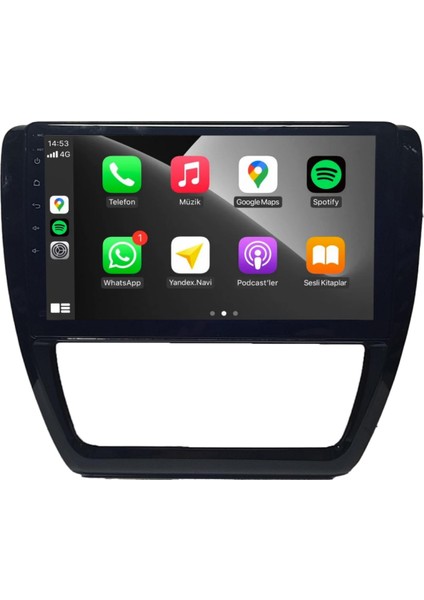 Volkswagen Jetta Android Carplay Multimedya 2016-2021 4gb Ram + 64GB Hafıza + 8 Çekirdek fiyatları
