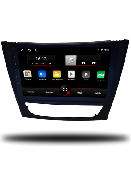 Mercedes E Class W211 Android Carplay Multimedya 2007-2011 4gb Ram + 64GB Hafıza + 8 Çekirdek