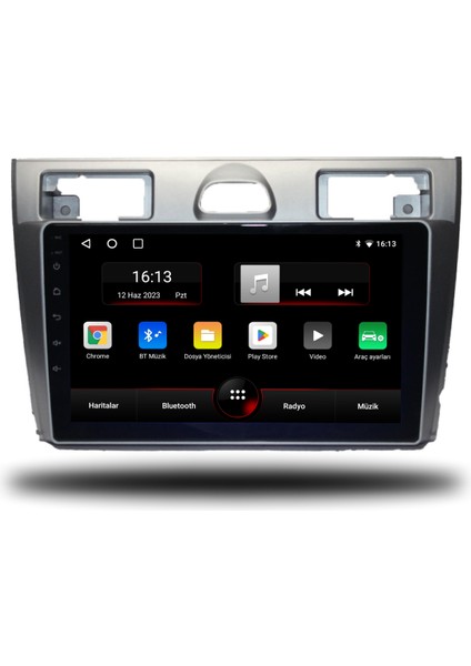 Ford Fiesta Android Carplay Multimedya 2006-2011 6gb Ram + 128GB Hafıza + 8 Çekirdek