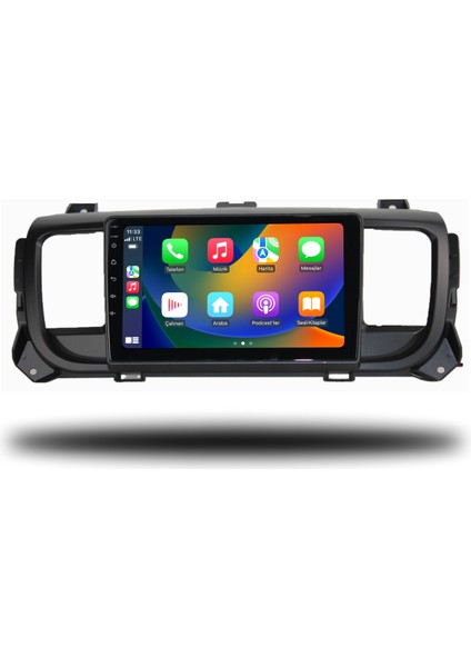 Citroen Jumpy Android Carplay Multimedya 2017-2022 2gb Ram + 32GB Hafıza + 4 Çekirdek fiyatları