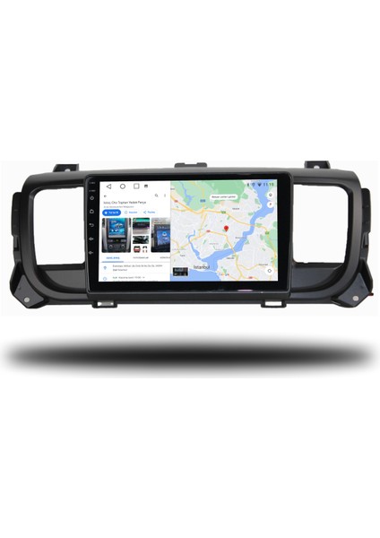 Citroen Jumpy Android Carplay Multimedya 2017-2022 2gb Ram + 32GB Hafıza + 4 Çekirdek modelleri