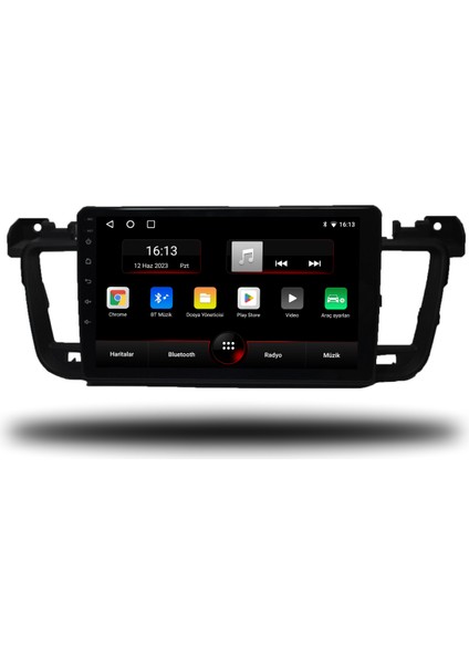 Peugeot 508 Android Carplay Multimedya 2011-2017 2gb Ram + 32GB Hafıza + 4 Çekirdek