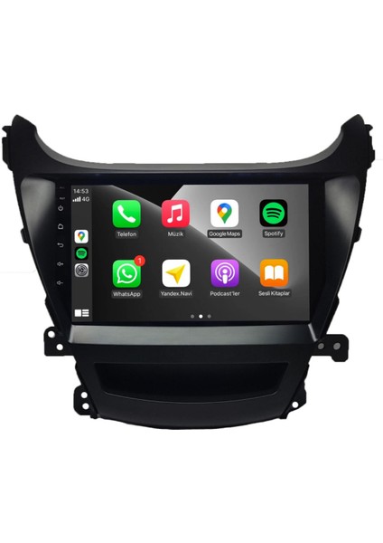 Hyundai Elantra Android Carplay Multimedya 2014 4gb Ram + 64GB Hafıza + 8 Çekirdek fiyatları