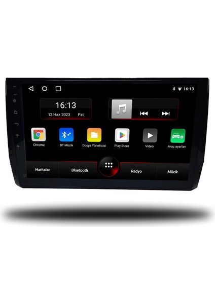 Skoda Kodiaq Android Carplay Multimedya 2017-2020 4gb Ram + 64GB Hafıza + 8 Çekirdek