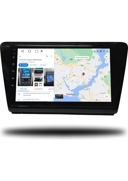 Skoda Rapid Android Carplay Multimedya 2013-2018 4gb Ram + 64GB Hafıza + 8 Çekirdek modelleri