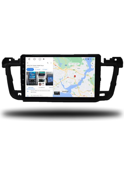 Peugeot 508 Android Carplay Multimedya 2011-2017 6gb Ram + 128GB Hafıza + 8 Çekirdek modelleri