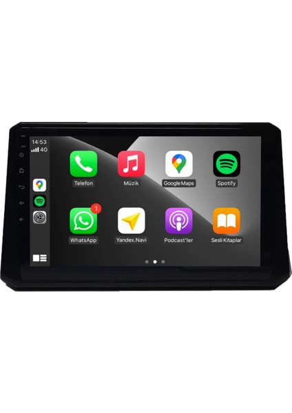 Toyota Corolla Android Carplay Multimedya 2019-2022 2gb Ram + 32GB Hafıza + 4 Çekirdek fiyatları