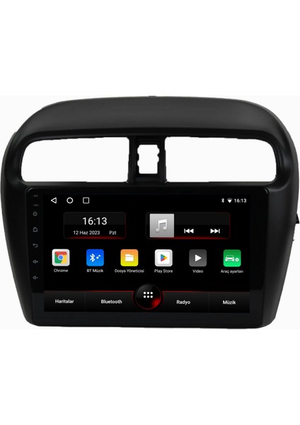Mitsubishi Space Star Android Carplay Multimedya 2014-2022 2gb Ram + 32GB Hafıza + 4 Çekirdek