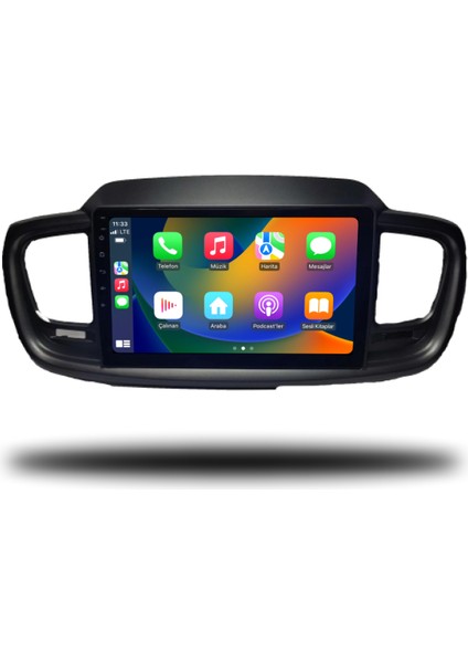 Kia Sorento Android Carplay Multimedya 2013-2020 4gb Ram + 64GB Hafıza + 8 Çekirdek fiyatları