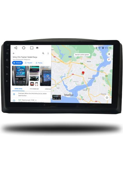 Mercedes Viano Android Carplay Multimedya 2004-2013 4gb Ram + 64GB Hafıza + 8 Çekirdek modelleri