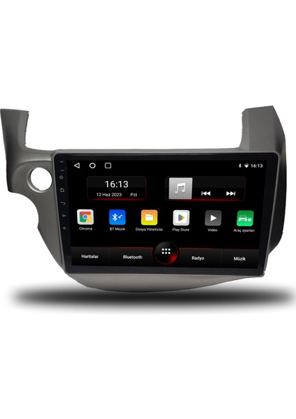 Honda Jazz Android Carplay Multimedya 2019-2023 6gb Ram + 128GB Hafıza + 8 Çekirdek