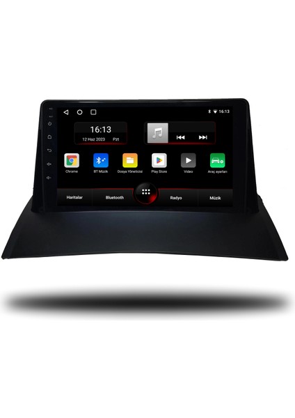 Renault Megane 2 Android Carplay Multimedya 2004-2009 6gb Ram - 128GB Hafıza - 8 Çekirdek