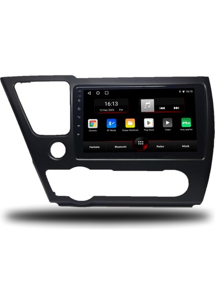 Honda Civic Amerikan Android Carplay Multimedya 2014-2015 2gb Ram + 32GB Hafıza + 4 Çekirdek