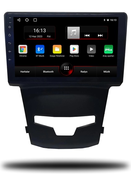 Ssangyong Korando Android Carplay Multimedya 2014+ 2gb Ram + 32GB Hafıza + 4 Çekirdek