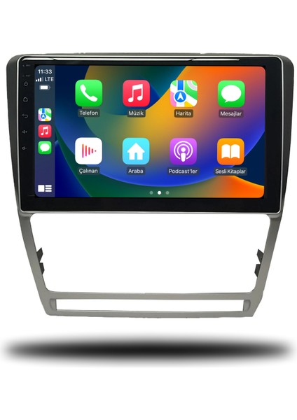 Skoda Octavia Android Carplay Multimedya 2007-2012 4gb Ram + 64GB Hafıza + 8 Çekirdek fiyatları