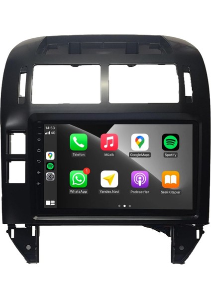 Volkswagen Polo Android Carplay Multimedya 2003-2009 4gb Ram + 64GB Hafıza + 8 Çekirdek fiyatları