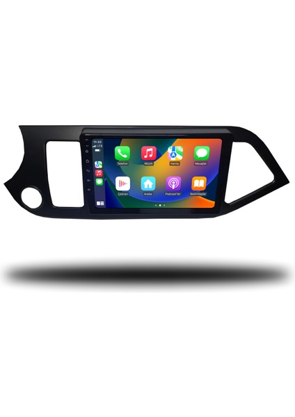 Kia Picanto Android Carplay Multimedya 2011-2016 6gb Ram + 128GB Hafıza + 8 Çekirdek fiyatları