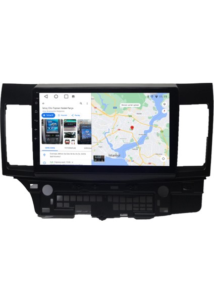 Mitsubishi Lancer Android Carplay Multimedya 2010-2017 6gb Ram + 128GB Hafıza + 8 Çekirdek modelleri