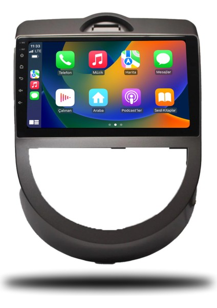 Kia Soul Android Carplay Multimedya 2011-2013 6gb Ram + 128GB Hafıza + 8 Çekirdek fiyatları