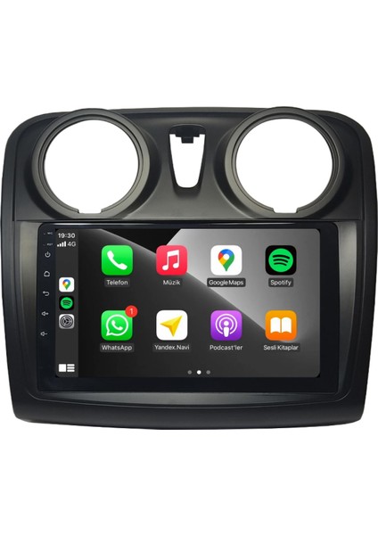 Dacia Duster Android Carplay Multimedya 2013-2017 2gb Ram + 32GB Hafıza + 4 Çekirdek