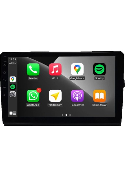 Toyota Auris Android Carplay Multimedya 2007-2012 4gb Ram + 64GB Hafıza + 8 Çekirdek fiyatları