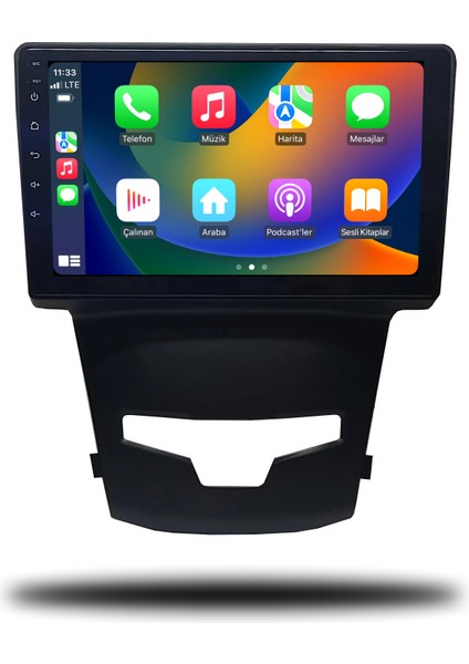 Ssangyong Korando Android Carplay Multimedya 2014+ 4gb Ram + 64GB Hafıza + 8 Çekirdek fiyatları