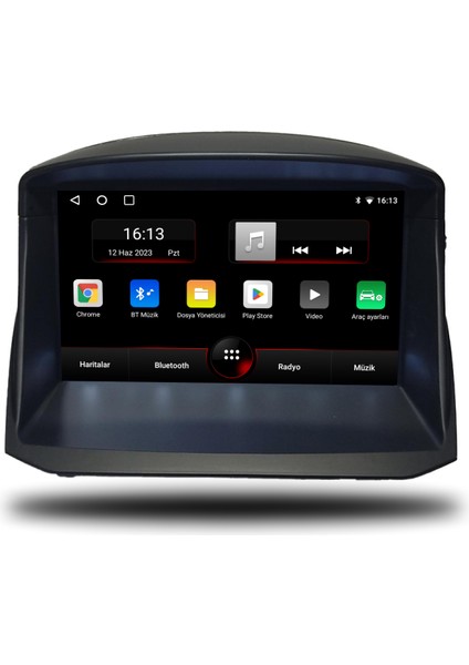 Ford Fiesta Android Carplay Multimedya 2010-2017 6gb Ram + 128GB Hafıza + 8 Çekirdek