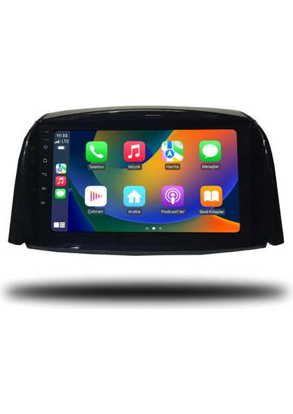 Renault Koleos Android Carplay Multimedya 2009-2016 6gb Ram - 128GB Hafıza - 8 Çekirdek fiyatları