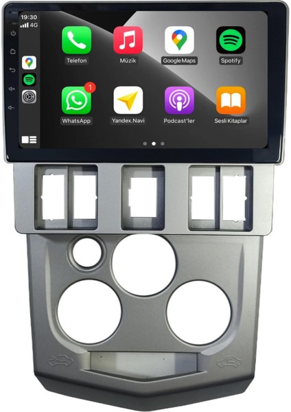Dacia Logan Android Carplay Multimedya 2004-2008 6gb Ram + 128GB Hafıza + 8 Çekirdek