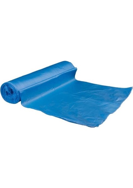 Büyük Boy Çöp Torbası 10 Paket 65X80 Mavi Çöp Poşeti