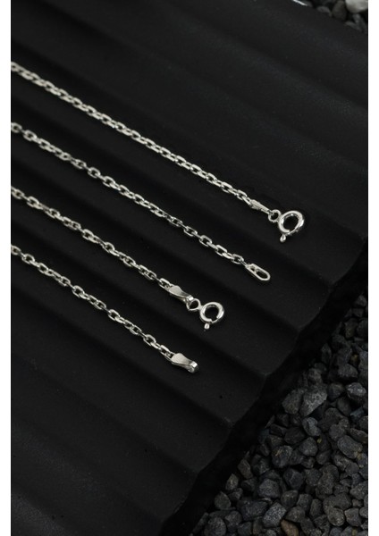 925 Ayar Gümüş Zincir 1.3mm Forse Kolye fiyatları