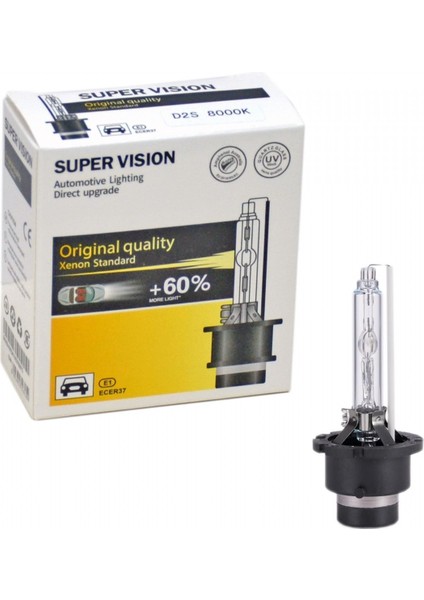 D2S Hıd Xenon Ampul Beyaz 35W 8000K 2 Li SV505