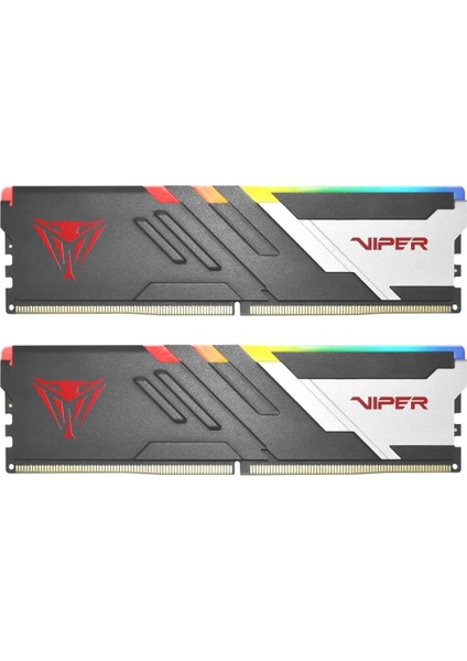 Viper Venom Rgb 32GB(2X16GB) Ddr5 7400MHZ CL36 Gaming Ram (PVVR532G740C36K)