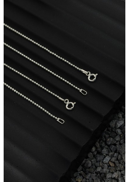 925 Ayar Gümüş Zincir 1.5mm Top Kolye fiyatları