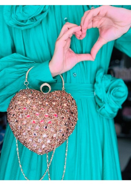 Kadın Simli Abiye Çanta